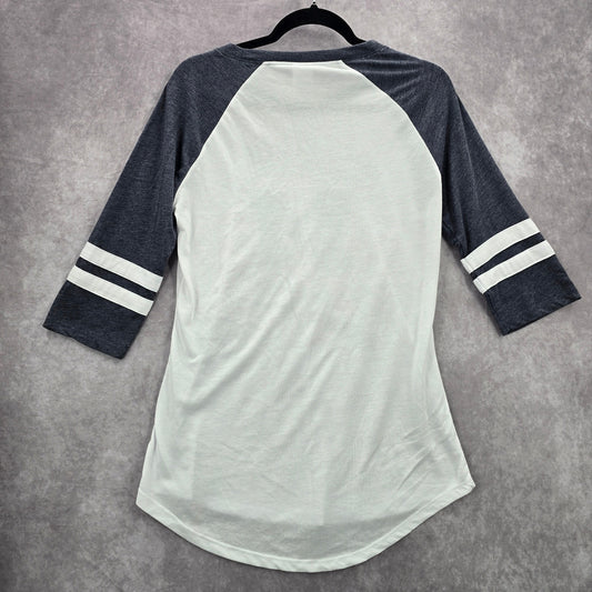 Rivalry Threads Blue White Baseball Michigan Wolverines Top Medium