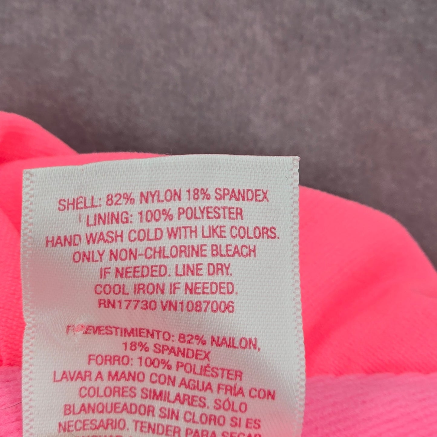 Xhilaration Pink Bikini Top One Shoulder Cutout Swimwear Swimsuit Small