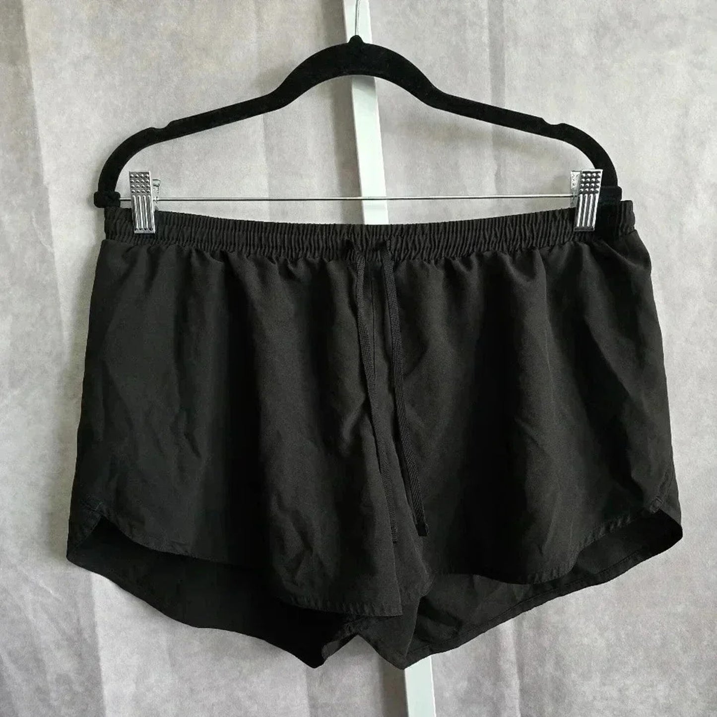 Danskin Now Black Active Pull On Athletic Running Shorts Large