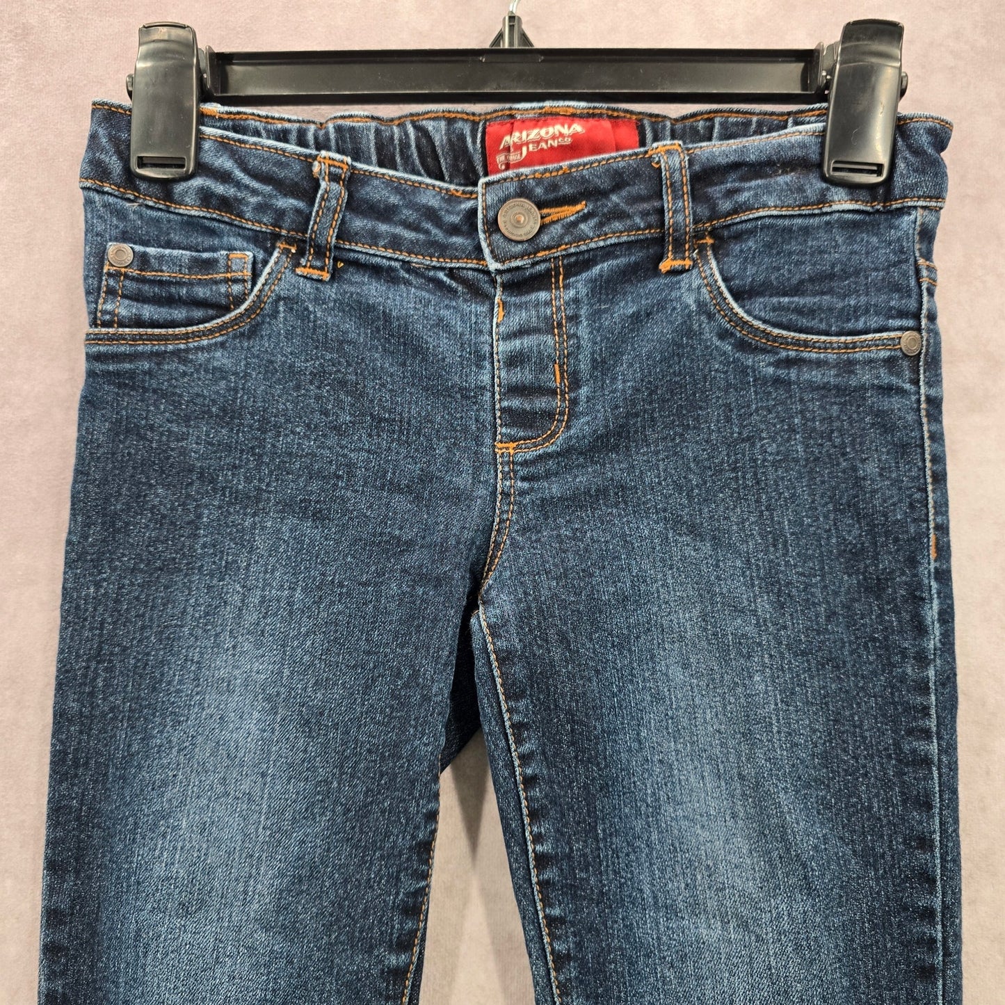 Arizona Jean Co Blue Jeans Demin Skinny Jegging Junior Kids Youth 10 Regular