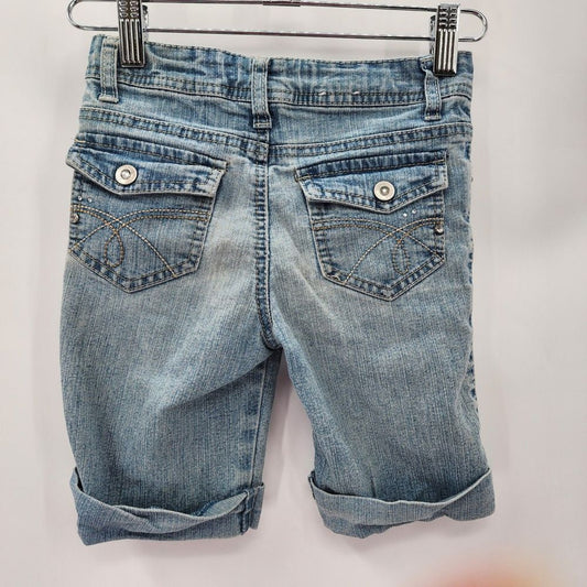 Arizona Jean Company Blue Bermuda Girls Shorts Jeans Pants Size 5 Regular