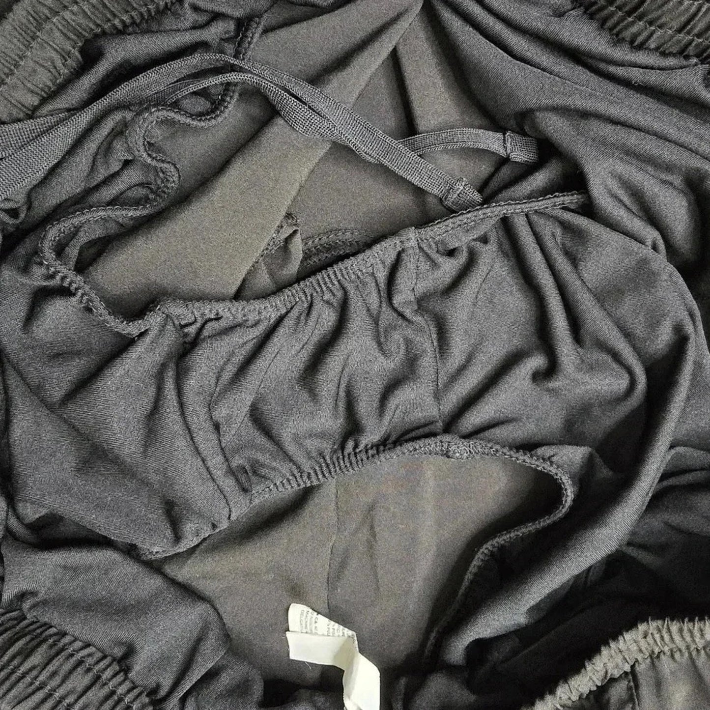 Danskin Now Black Active Pull On Athletic Running Shorts Large