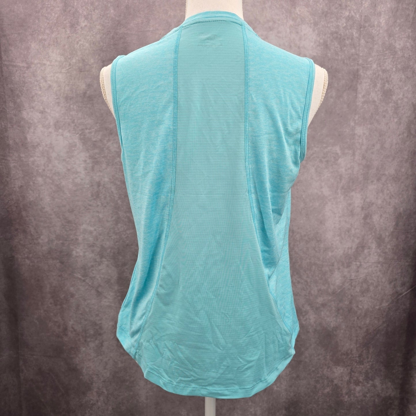 Avia Blue Muscle Sports Performance Activewear Top Small