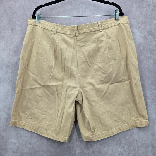 White Stag Tan Khaki Cotton Bottoms Pants Shorts Plus 16