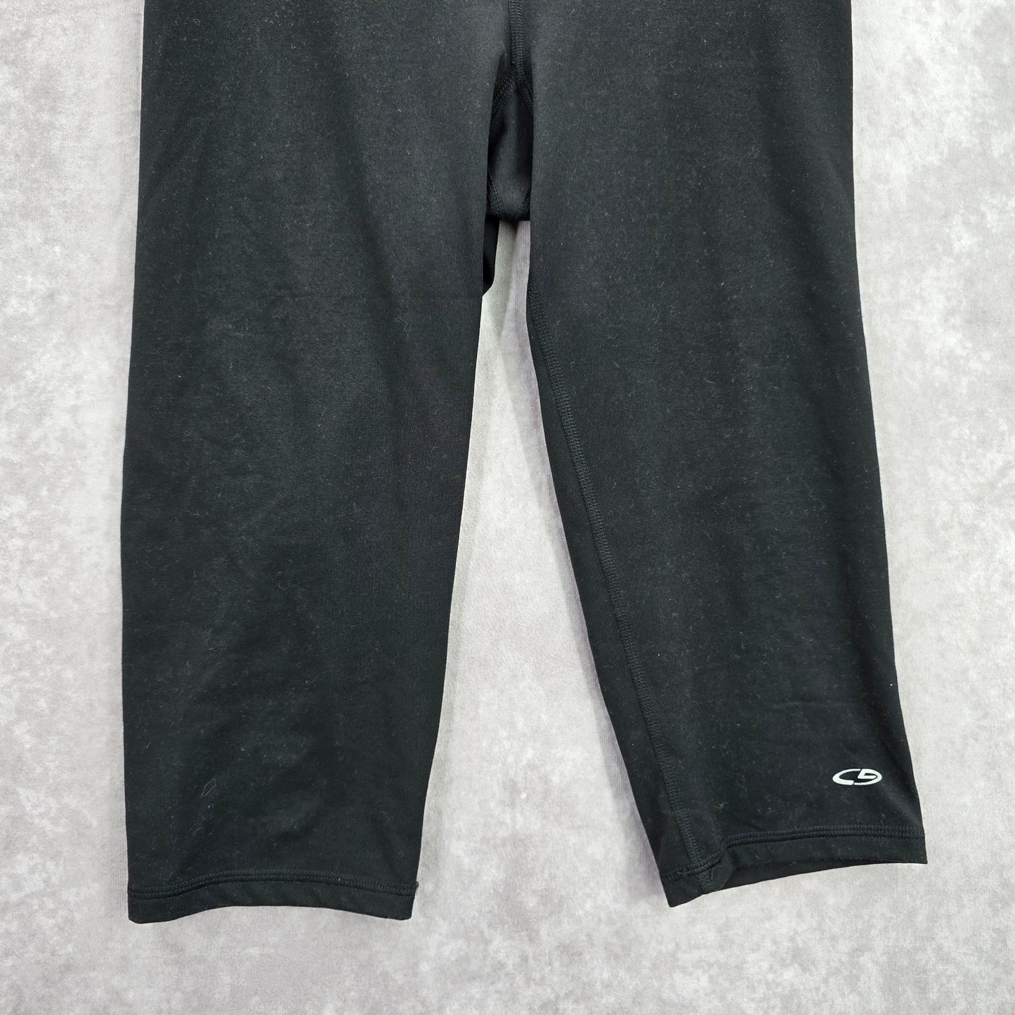 Champions Black Cropped Activewear Legging Pants Bottoms Small