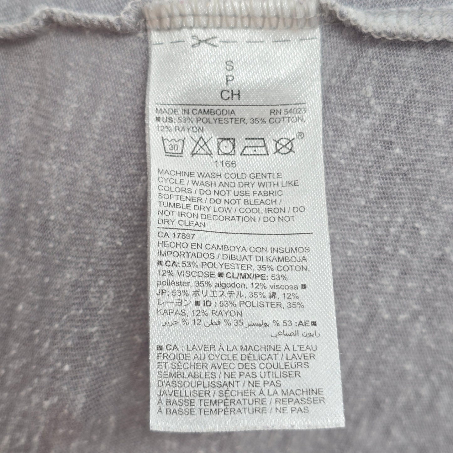 Old Navy Active Gray Warrior Tank Semi Fitted Sleeveless Activewear Top Small