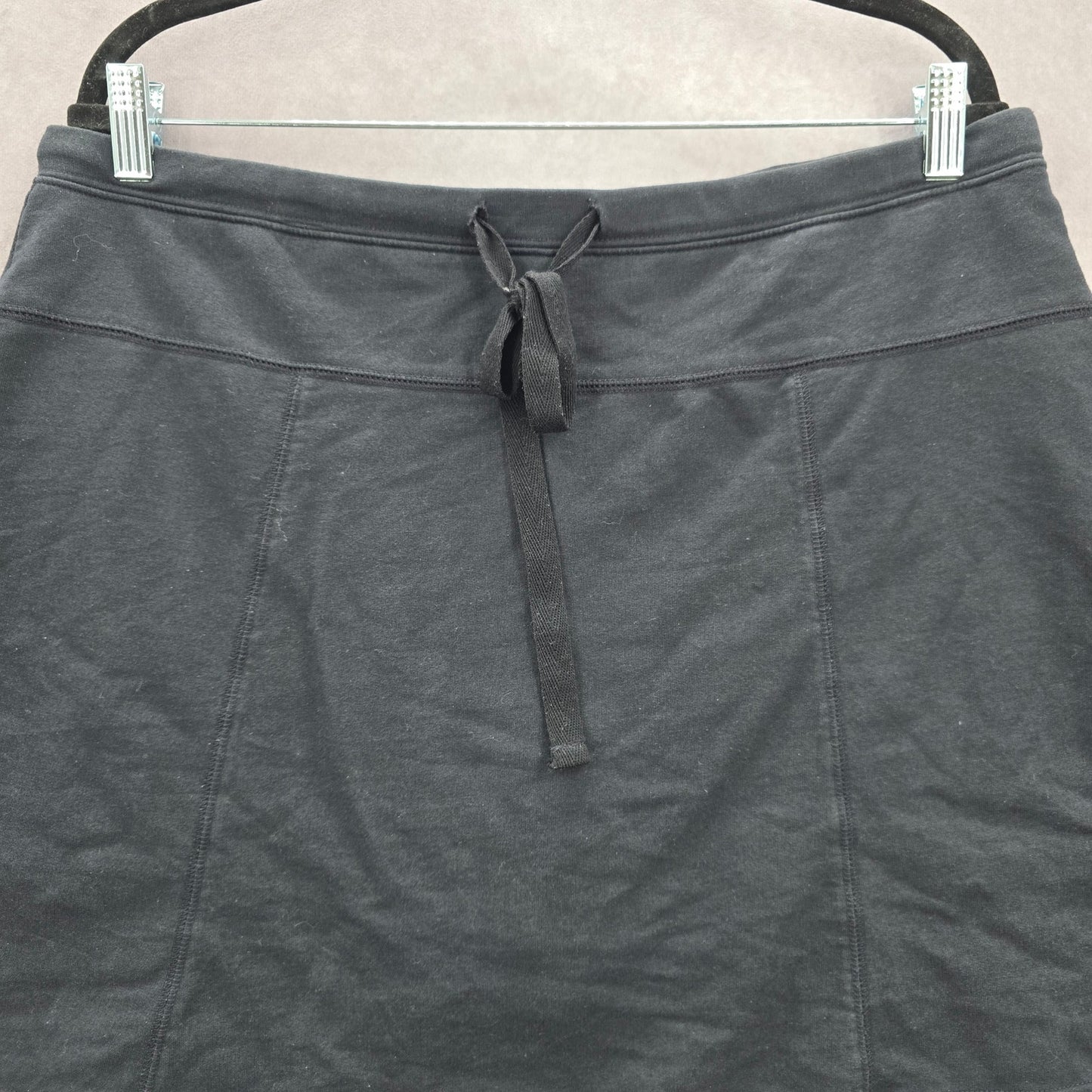 Silverwear Black Pullon Active Sports Skort Short Skirt Stretch XL Extra Large