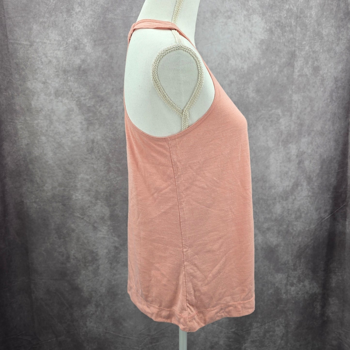 Gaiam Pink Racerback Cutout Sportswear Sleeveless Active Tank Top Small