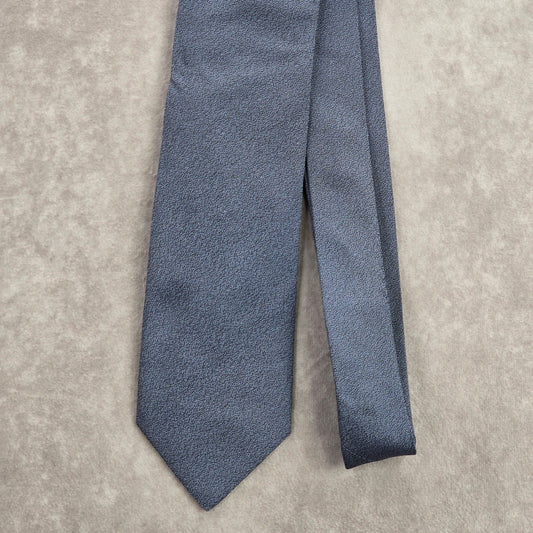 ChenOne Italy Blue Jacquard Plain Executive Corporate Silk Neck Tie Men's