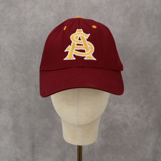 Captivating Headgear Arizona State Red Sun Devils Cloth Strap Baseball Cap Hat