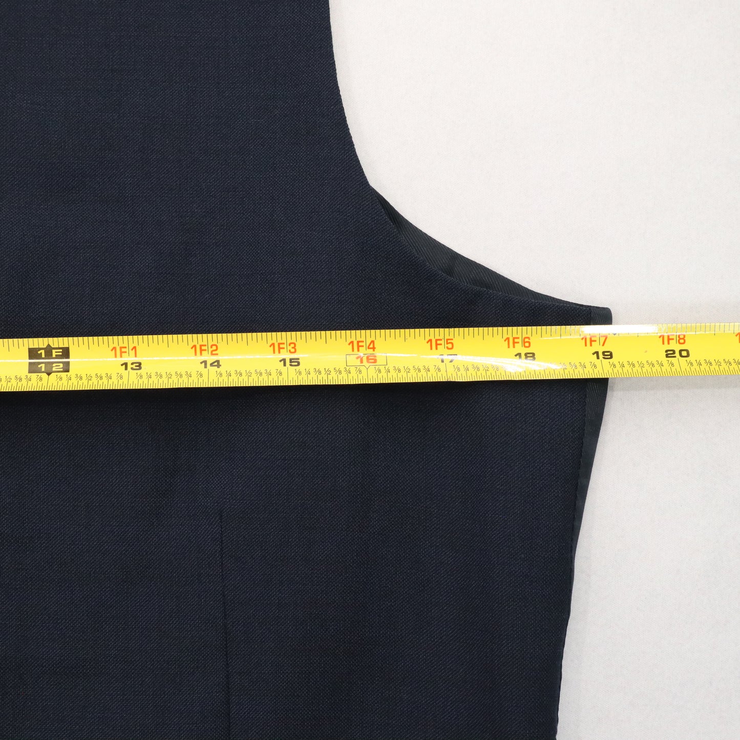 Pronto Uomo Platinum Blue 5 Button Point Bottom Waistcoat Tuxedo Suit Vest Wool 38R Small