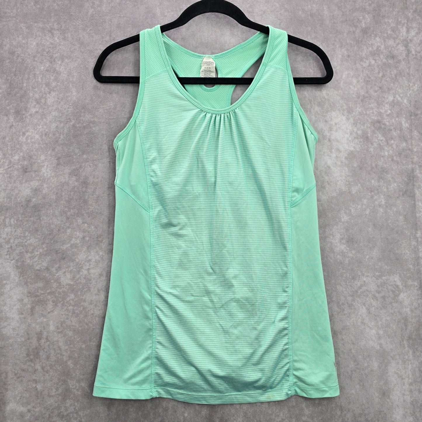 Danskin Now Mint Green Performance Athletic Activewear Tank Top Medium