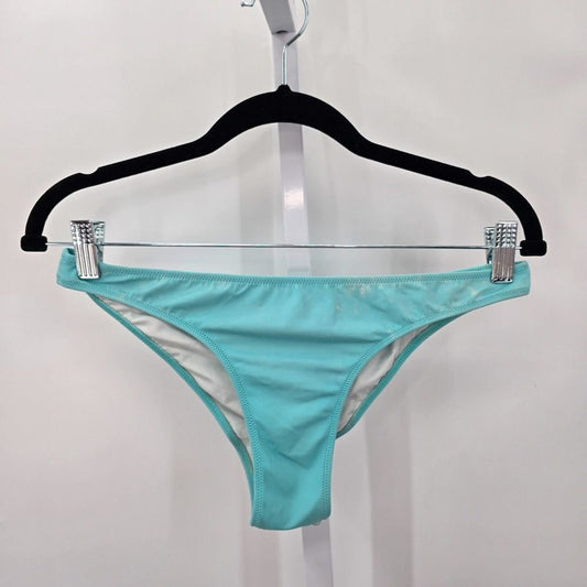 Victoria's Secret Blue Classic Bikini Bottom Swimwear Size Medium