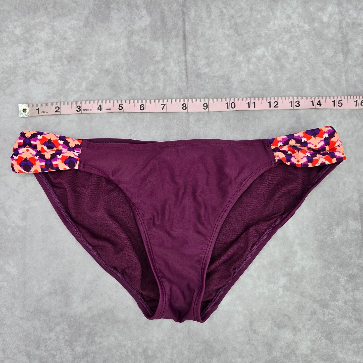 Old Navy Purple Cheeky Medium Bikini Bottom Swimwear