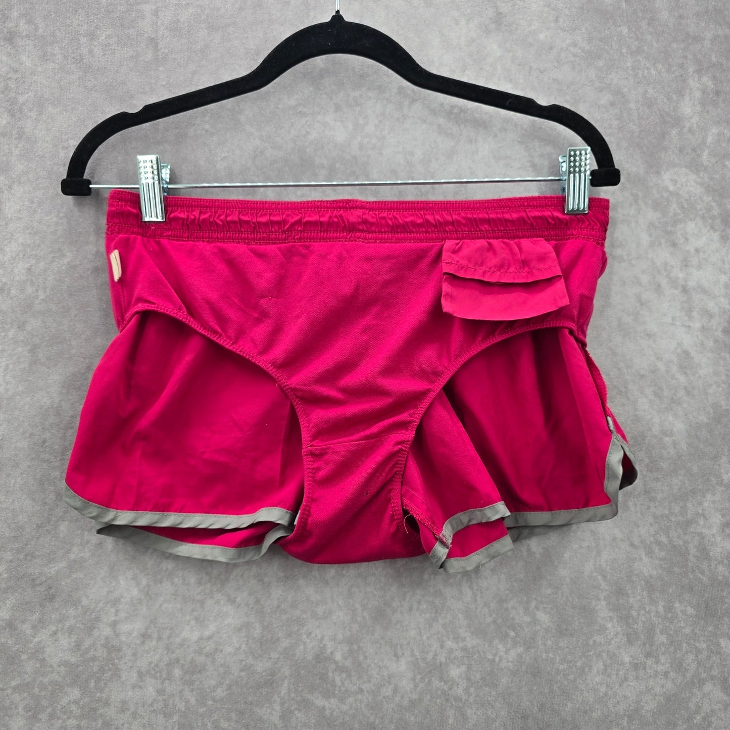 Old Navy Pink Gray Athletic Running Yoga Activewear Shorts Pants Bottoms Small