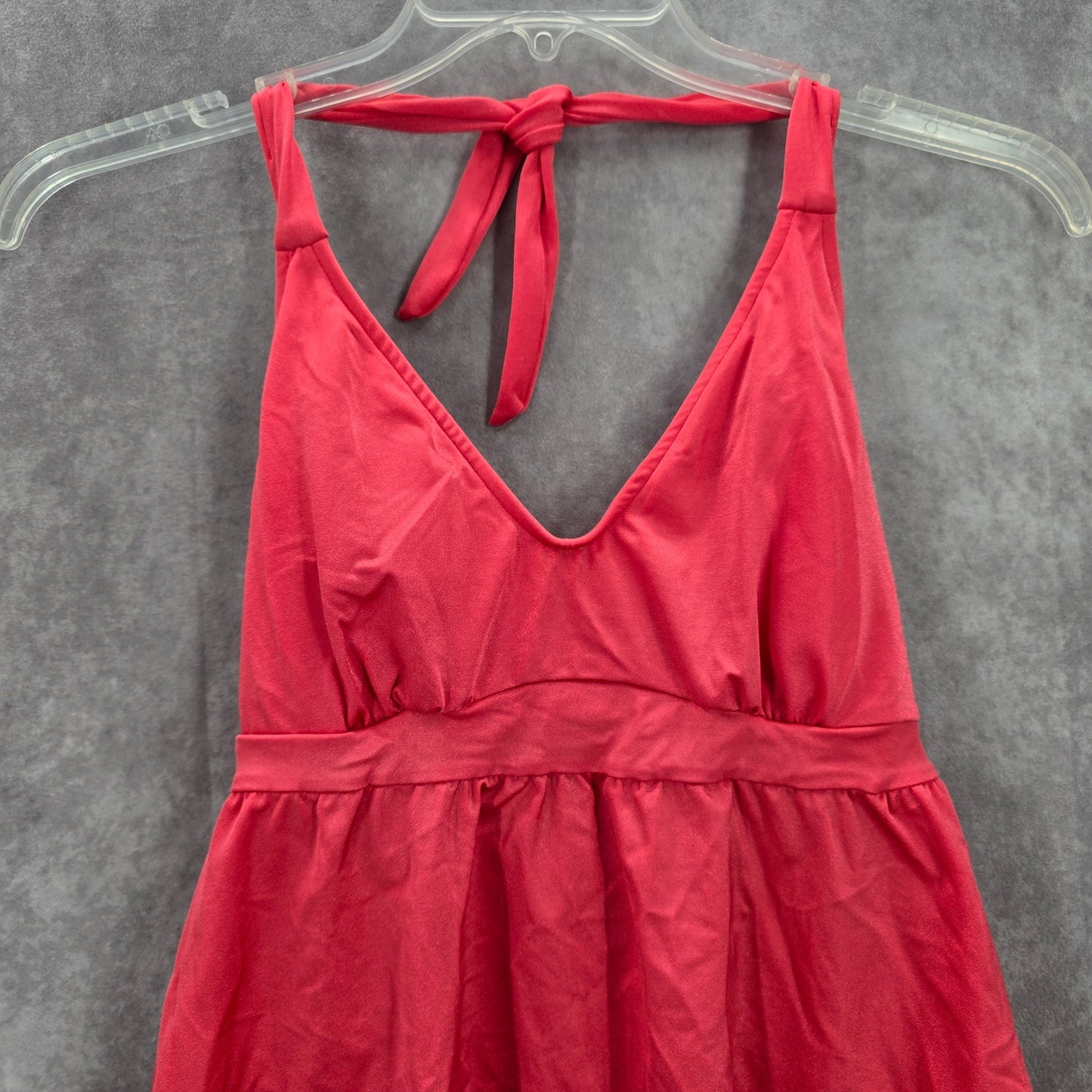 Venus Pink Halter Padded Swimwear Swimsuit Tankini Tank Top Medium M 10