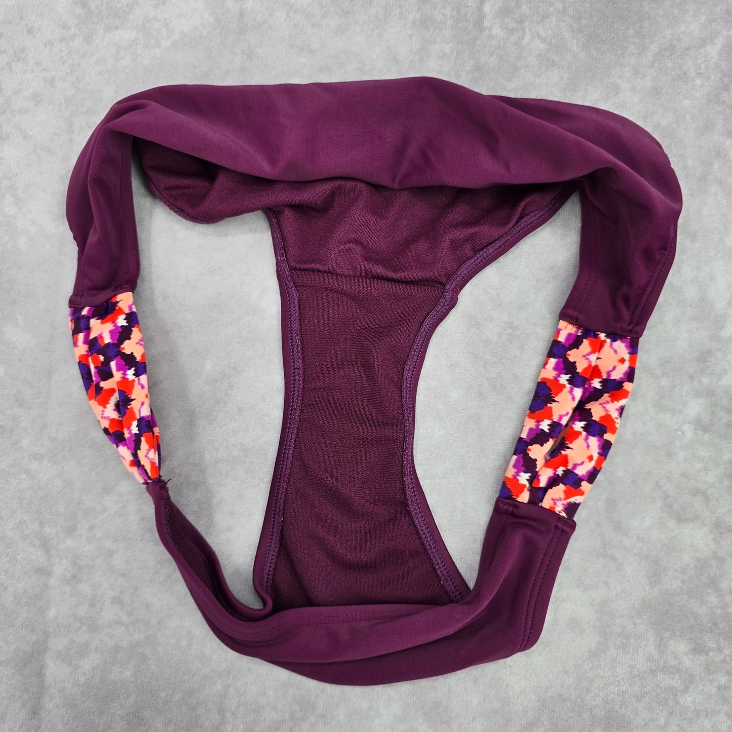 Old Navy Purple Cheeky Medium Bikini Bottom Swimwear