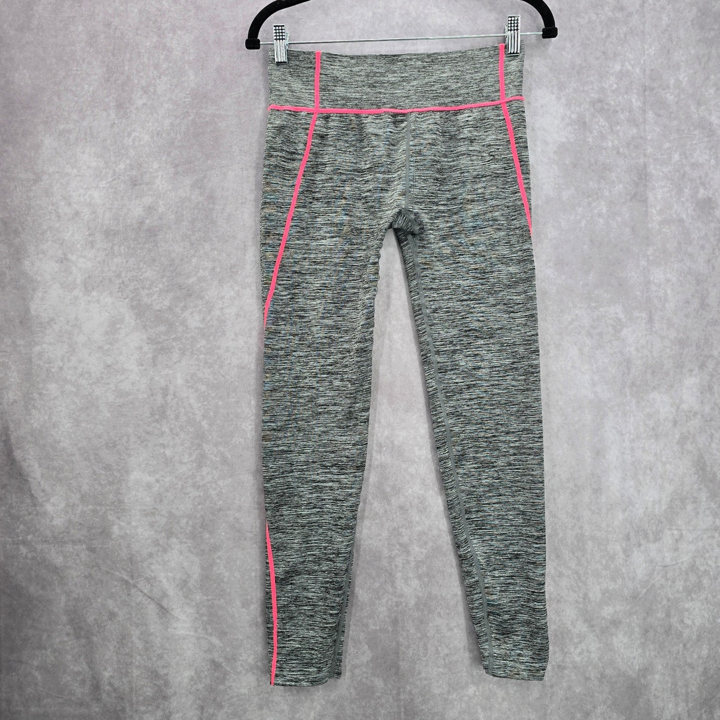 Kathy Gray Pink Heather Activewear Legging Yoga Pants Bottoms S Small