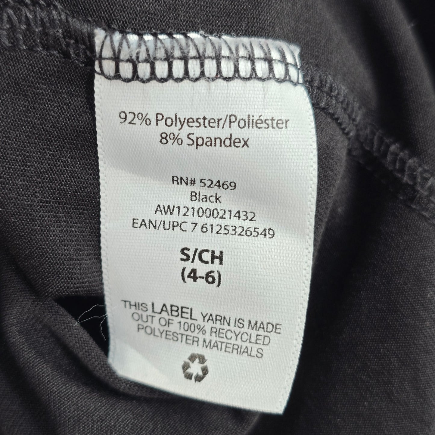 Athletic Works Black Activewear Sportswear Sleeveless Racerback Tank Top Small