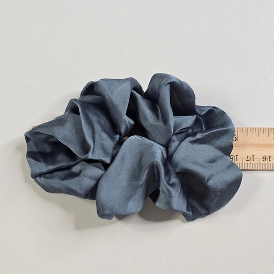 Blue Gray Accessories Scrunchie Hair Tie Hair Band Elastic Stretch Handmade SB28