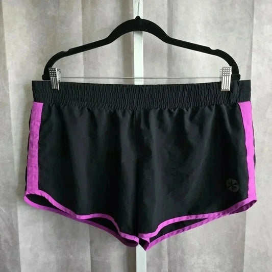 Old Navy Active Black Pull On Athletic Running Shorts Large