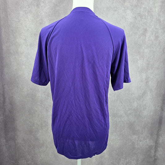 Augusta Sportswear Purple Active Short Sleeve Cartersville Tshirt Top Small