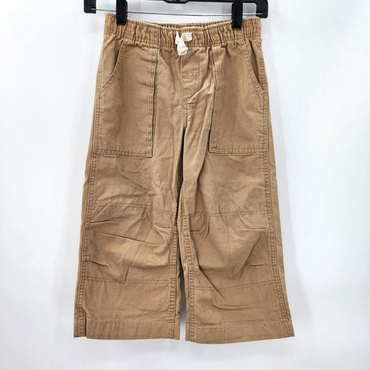 Oshkosh B'Gosh Tan Khaki Pull On Carpenter Cargo Husky Short Pants Boys 8