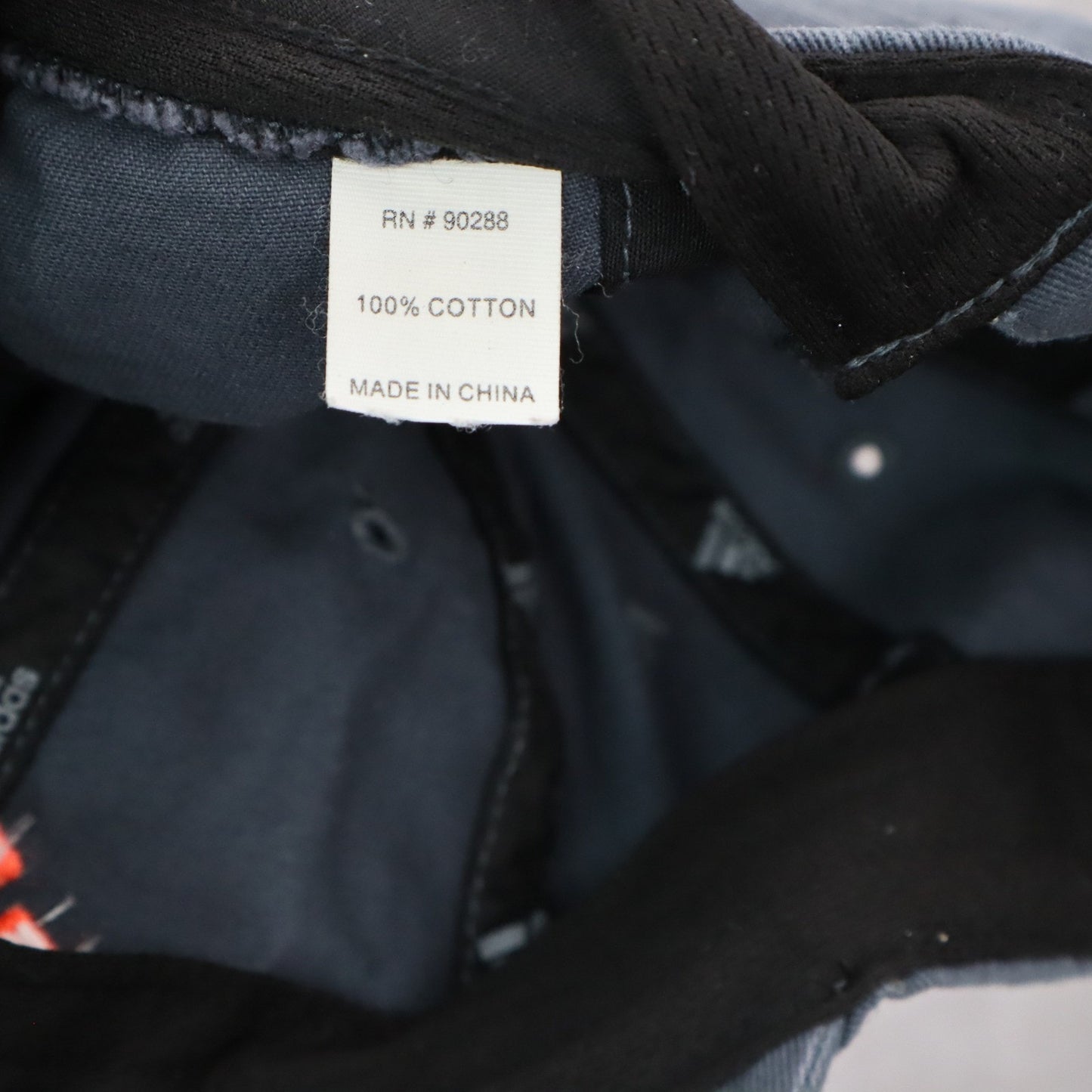 Adidas Gray Baseball Climalite Athletic Logo Cotton Adjustable Buckle Cap Hat