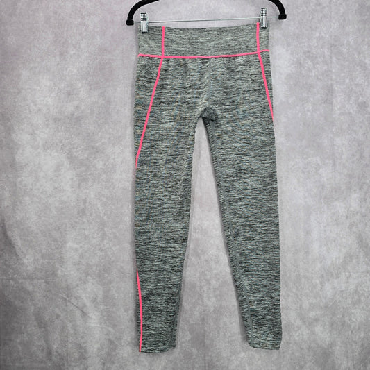 Kathy Gray Pink Heather Activewear Legging Yoga Pants Bottoms Small