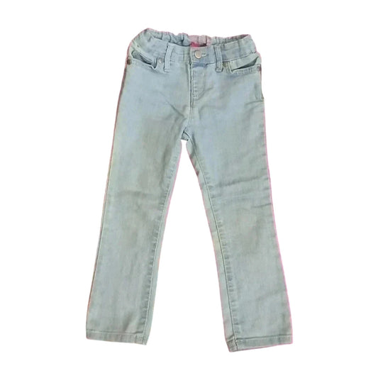 The Children's Place Light Blue Skinny Jeans Adjustable Toddler Denim Girls 4T