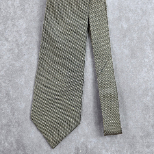 Nautica Gold Blue Geometric 100% Silk Men's Neck Tie NWOT