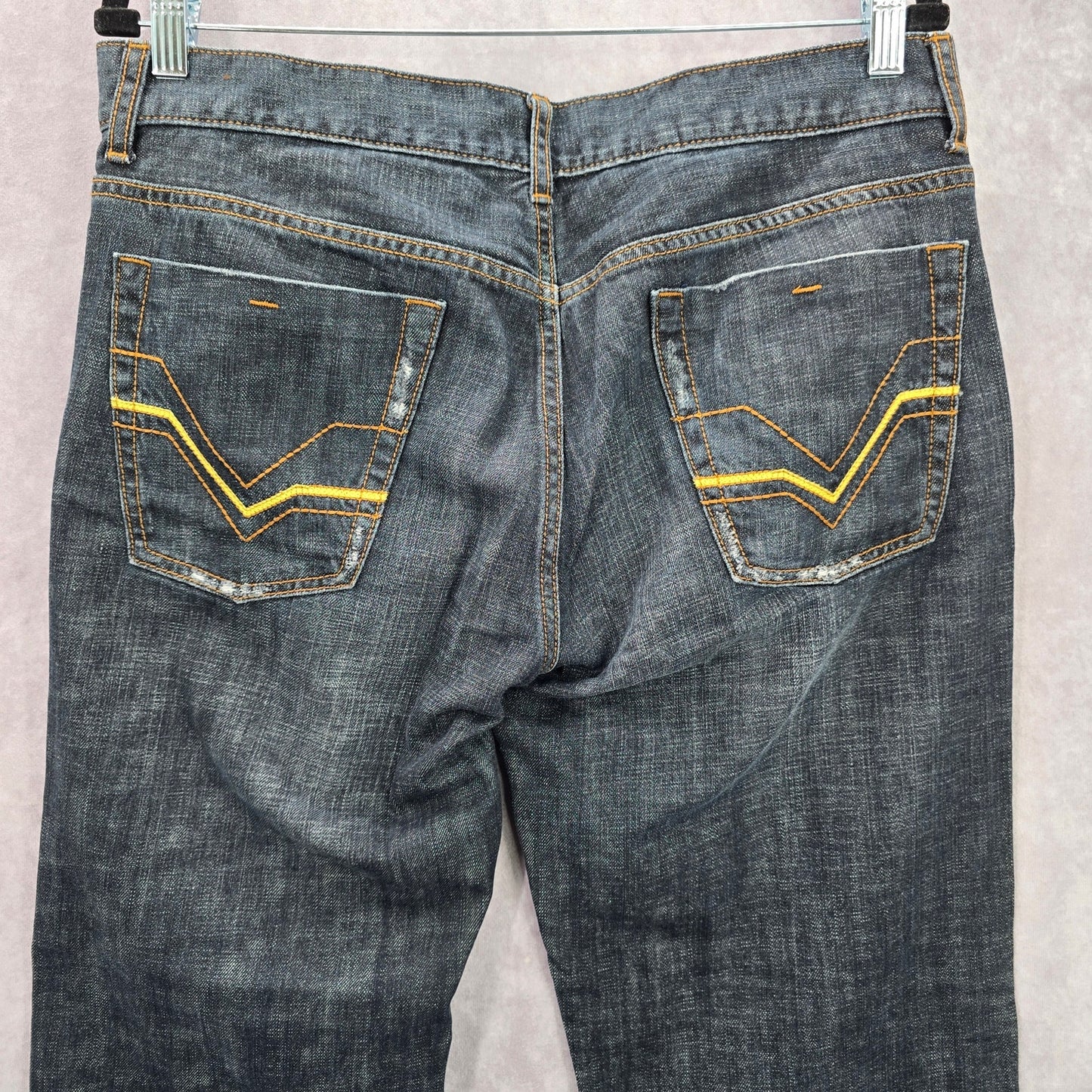 G by Guess Marlon Low Straight Button Fly 34x30 Cotton Denim Jeans Pants Bottoms