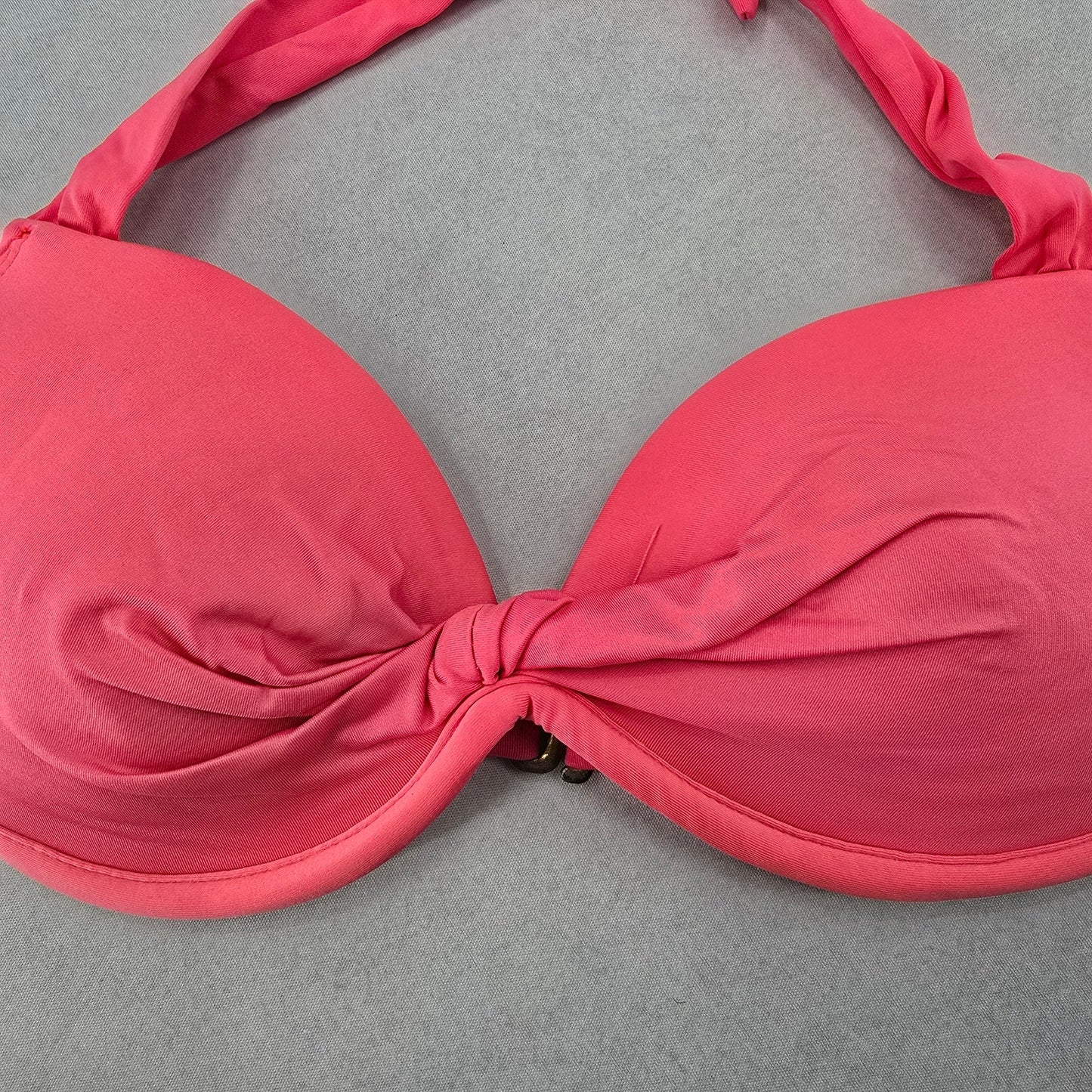 Mossimo Pink Halter Active Bra Beach Bikini Bralette Swim Top S Small