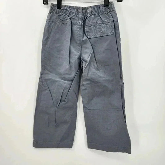 Oshkosh B'gosh Boys Gray Carpenter Pull On Wide Leg Pants Bottoms Boys 10
