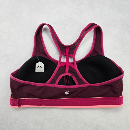 Champion Purple Racerback Padded Swim Sports Bra Beach Bikini Top M Medium