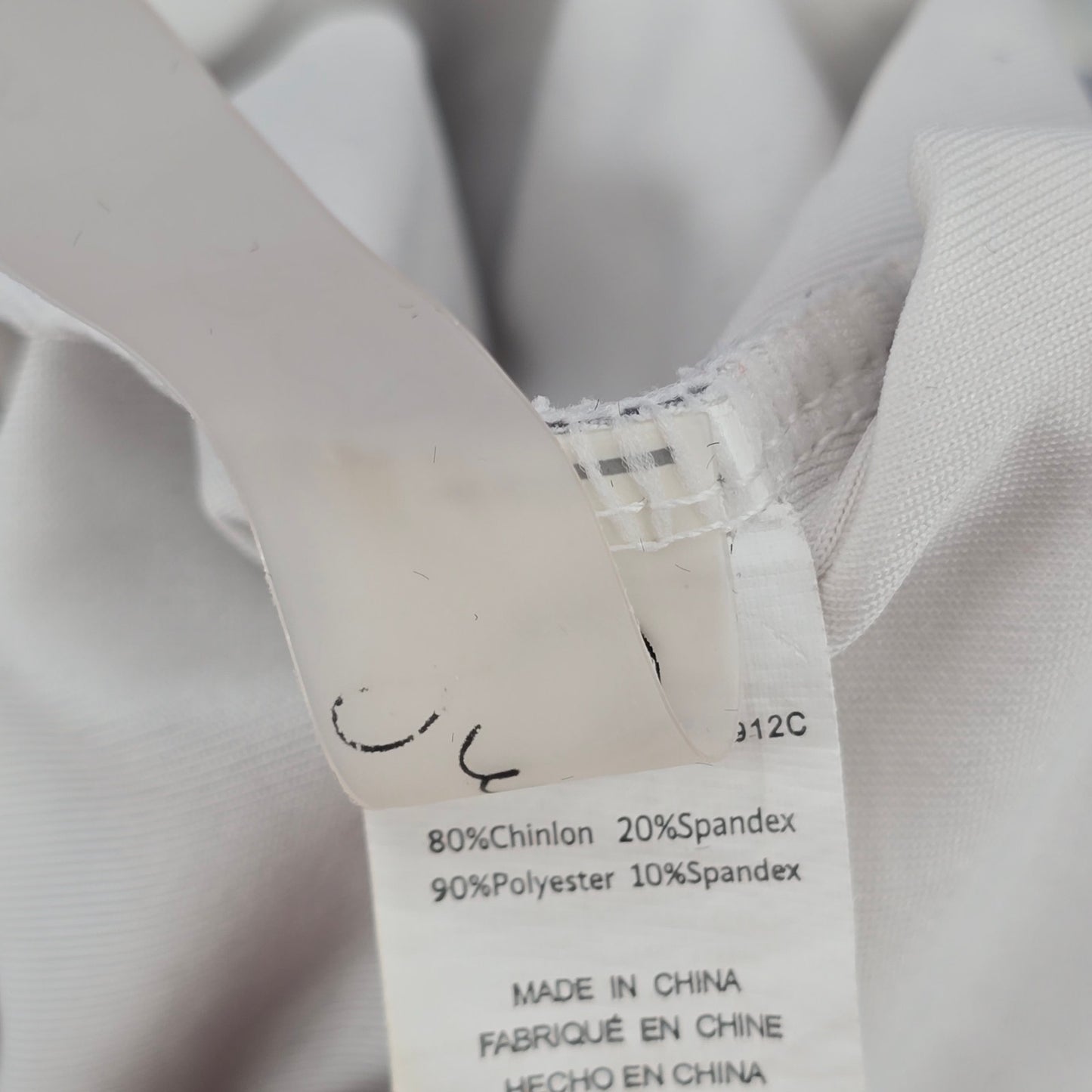 Cupshe Gray White Stripes Tankini Swimwear Crop Padded Top Beach XS Extra Small