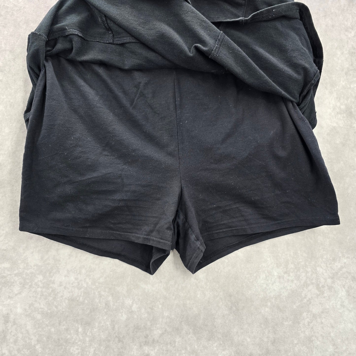 Silverwear Black Pullon Active Sports Skort Short Skirt Stretch XL Extra Large