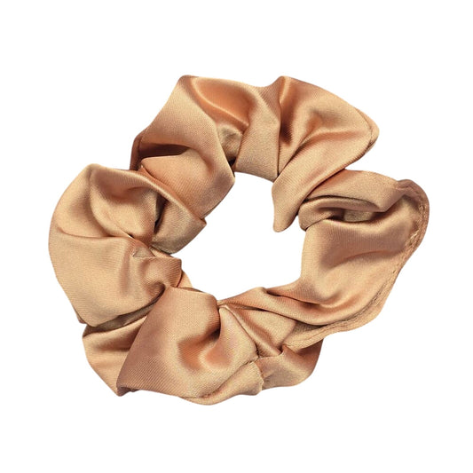 Gold Hair Accessories Scrunchie Hair Tie Hair Band Elastic Stretch Handmade SB24