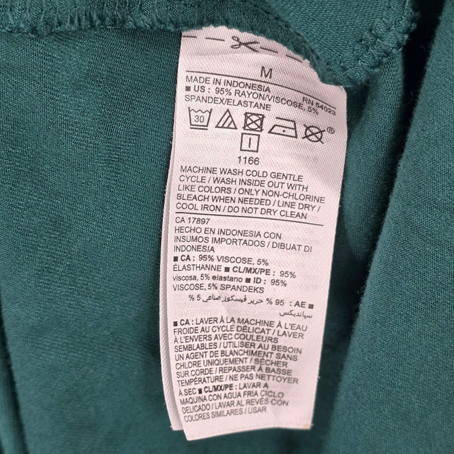 050. Old Navy Green Long Sleeve Dress Flare Dress Medium