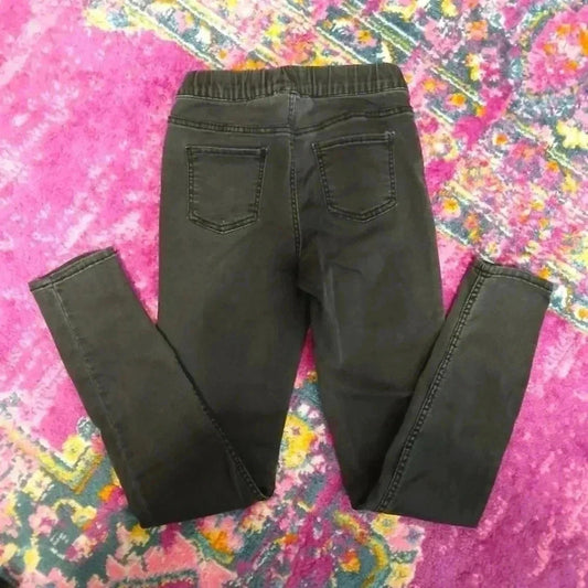 H&M Black Jeggings Skinny Jeans Toddler Girls Size 8