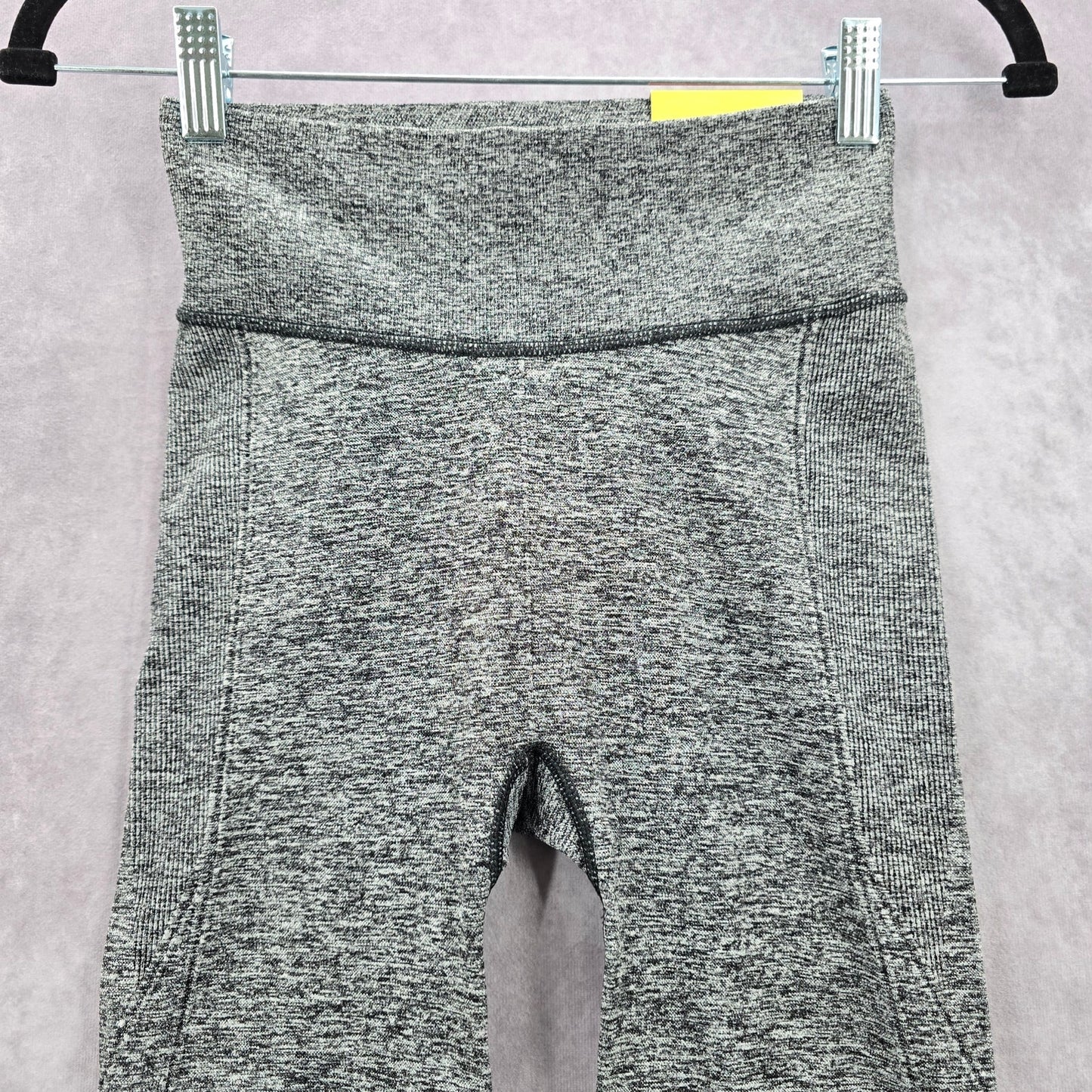 All in Motion Gray Black Seamless High Waisted Leggings Pants Bottom Extra Small