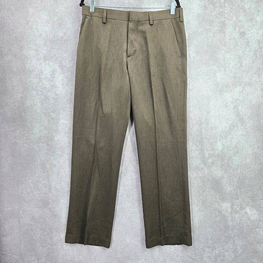 Apt. 9 Brown Preppy Formal Men's Dress Pants Classic Bottoms 32x30