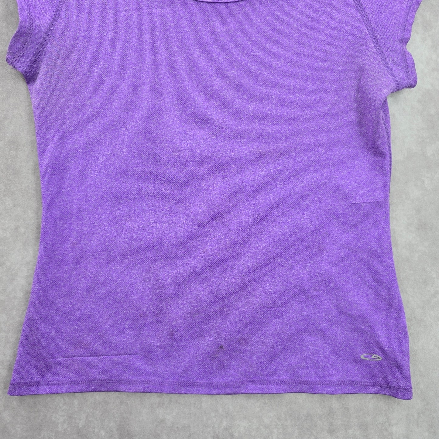 Champion Purple Performance Short Sleeve Athletic Activewear Tshirt Medium