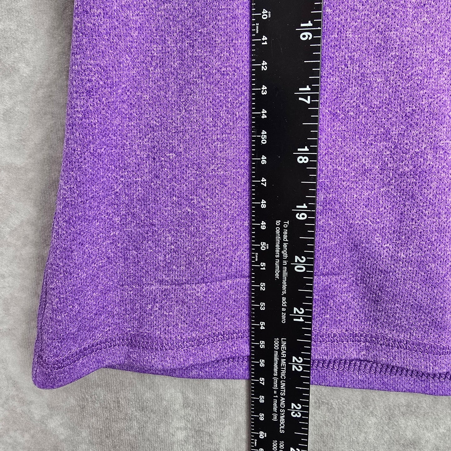 Champion Purple Performance Short Sleeve Athletic Activewear Tshirt Medium