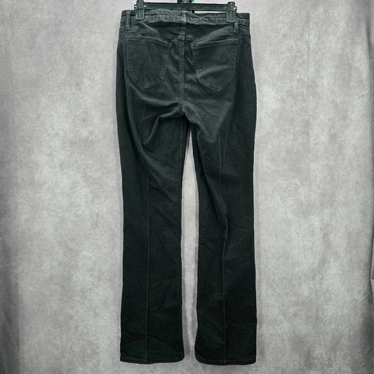 054. Lee Riders Midrise Bootcut Black Straight Denim Jeans 12M