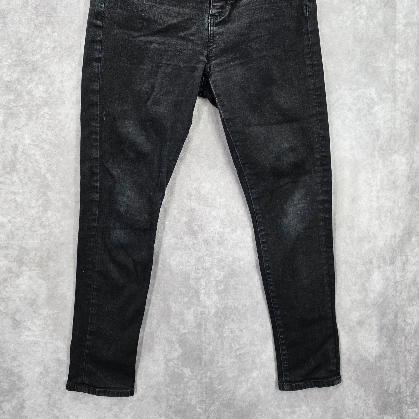 Ann Taylor Loft Black The Skinny Denim Jeans Pants Bottoms Size 4/27