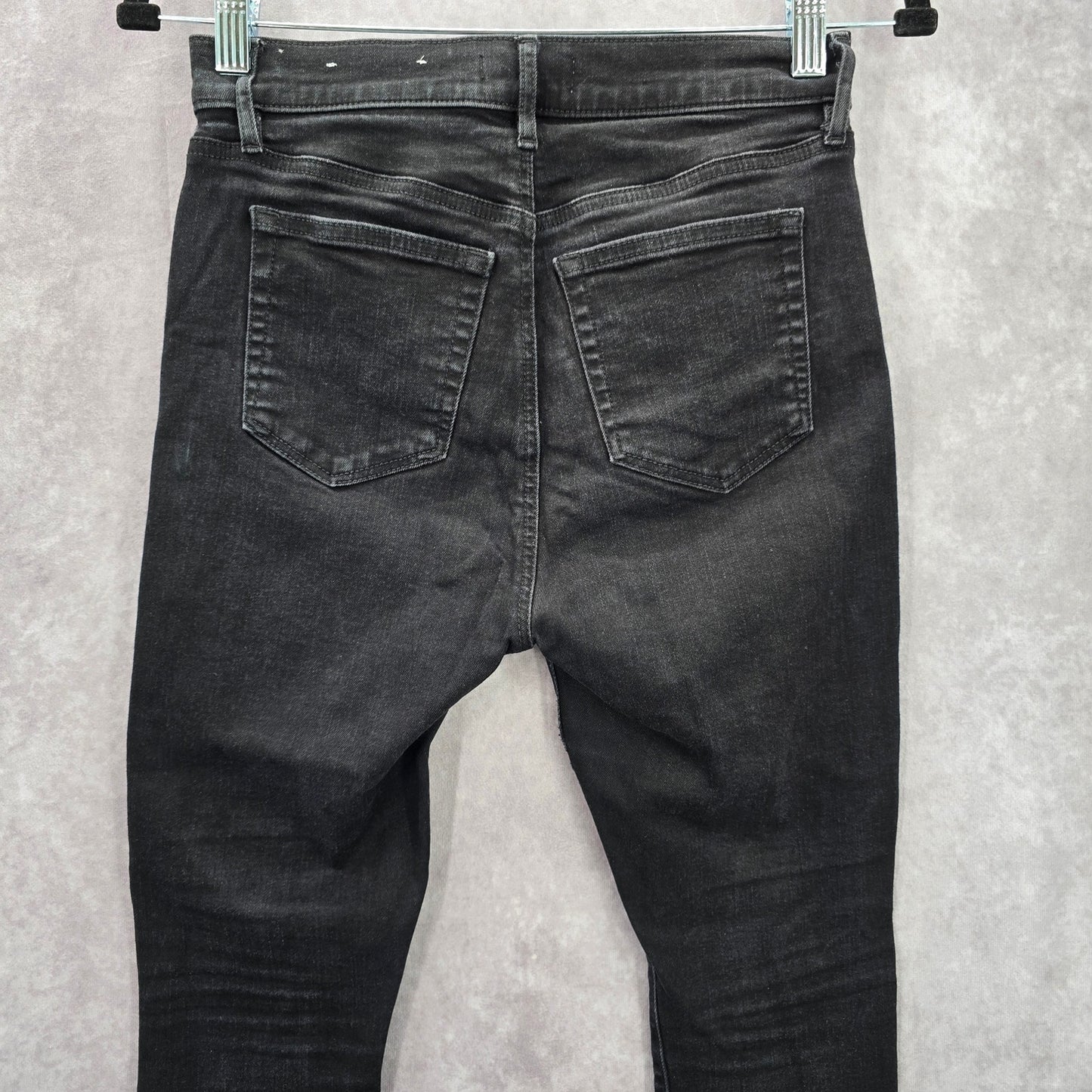 Ann Taylor Loft Black The Skinny Denim Jeans Pants Bottoms Size 4/27