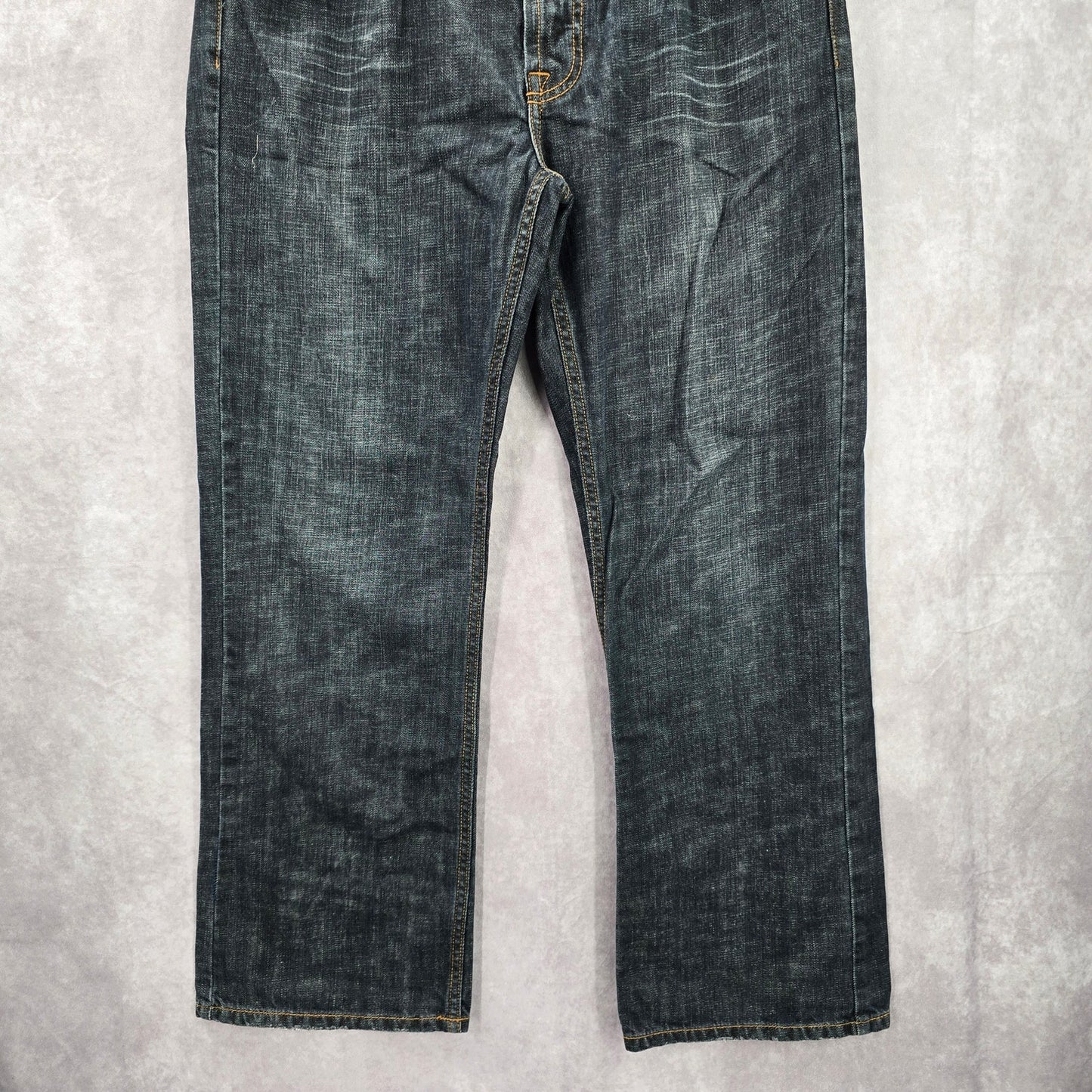 G by Guess Marlon Low Straight Button Fly 34x30 Cotton Denim Jeans Pants Bottoms