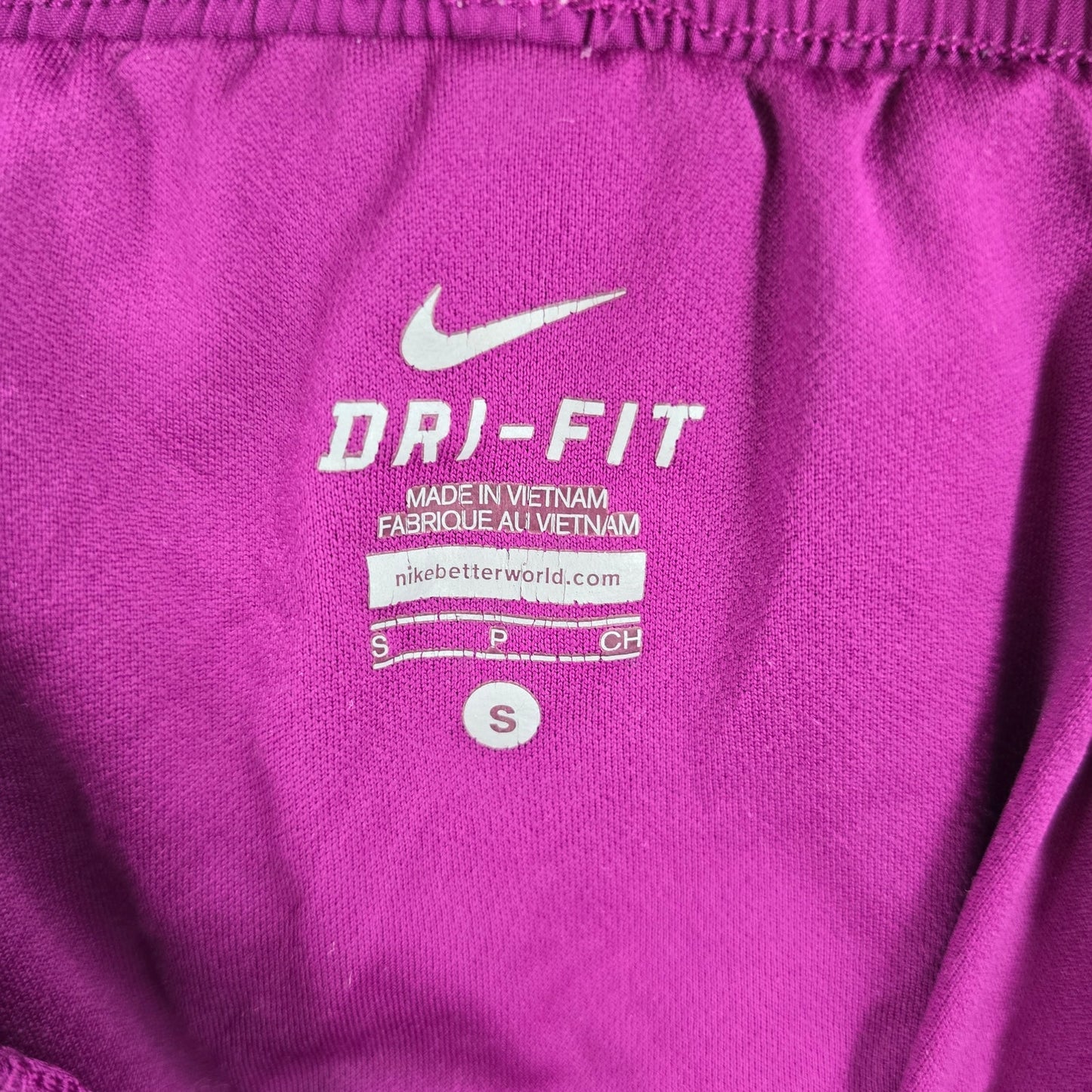 Nike Purple Pull On Athletic Active Running Pants Shorts Large