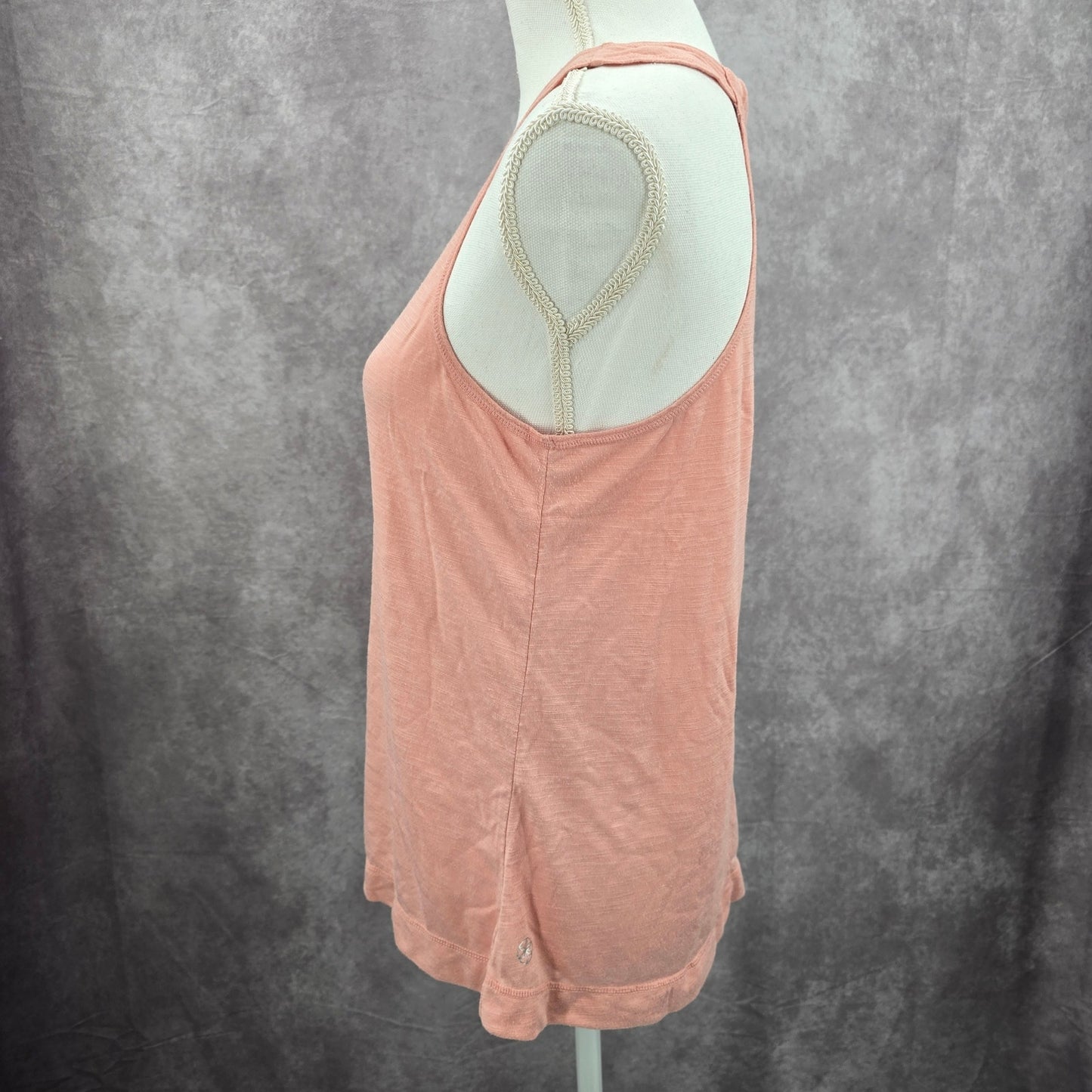 Gaiam Pink Racerback Cutout Sportswear Sleeveless Active Tank Top Small